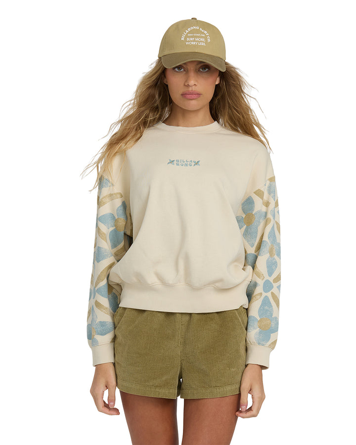 ATLAS TIDE KENDAL CREW-WHITE CAP