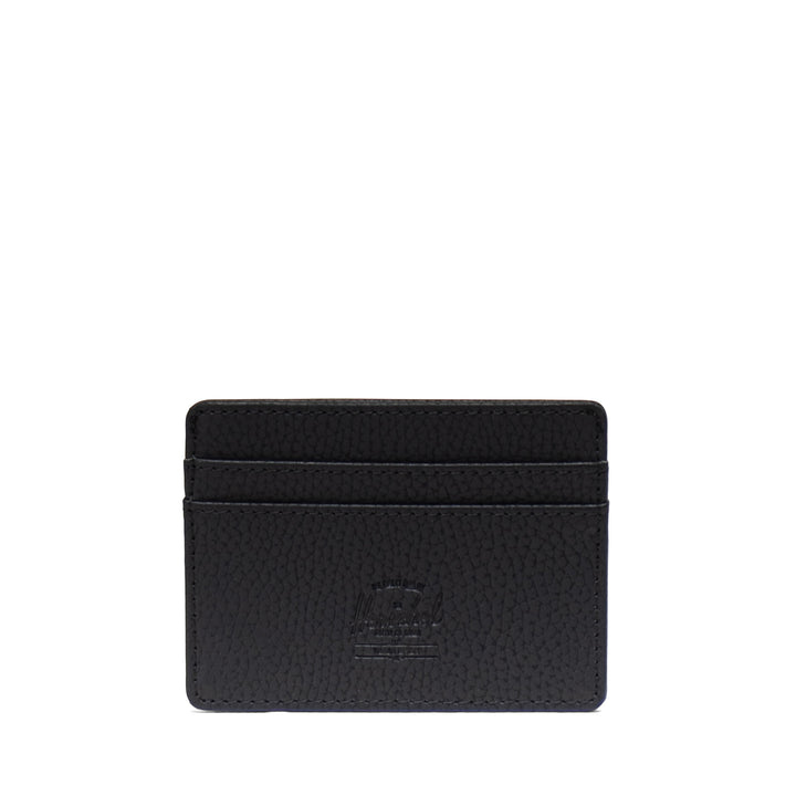 Charlie Cardholder Vegan Leather-Black