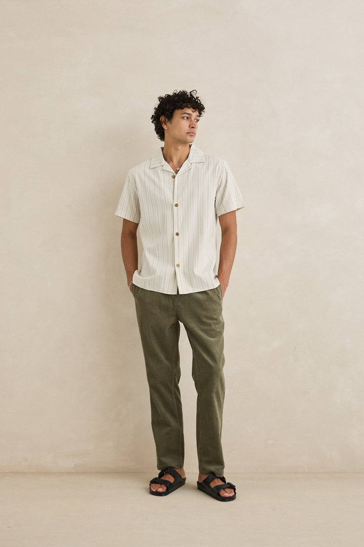 cord jam pant-olive