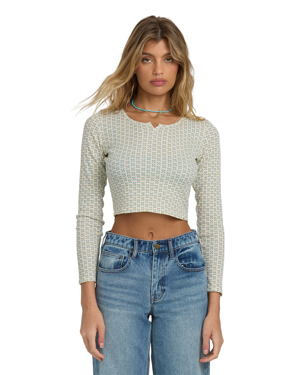 REESE LS THERMAL TOP-MASON BLUE