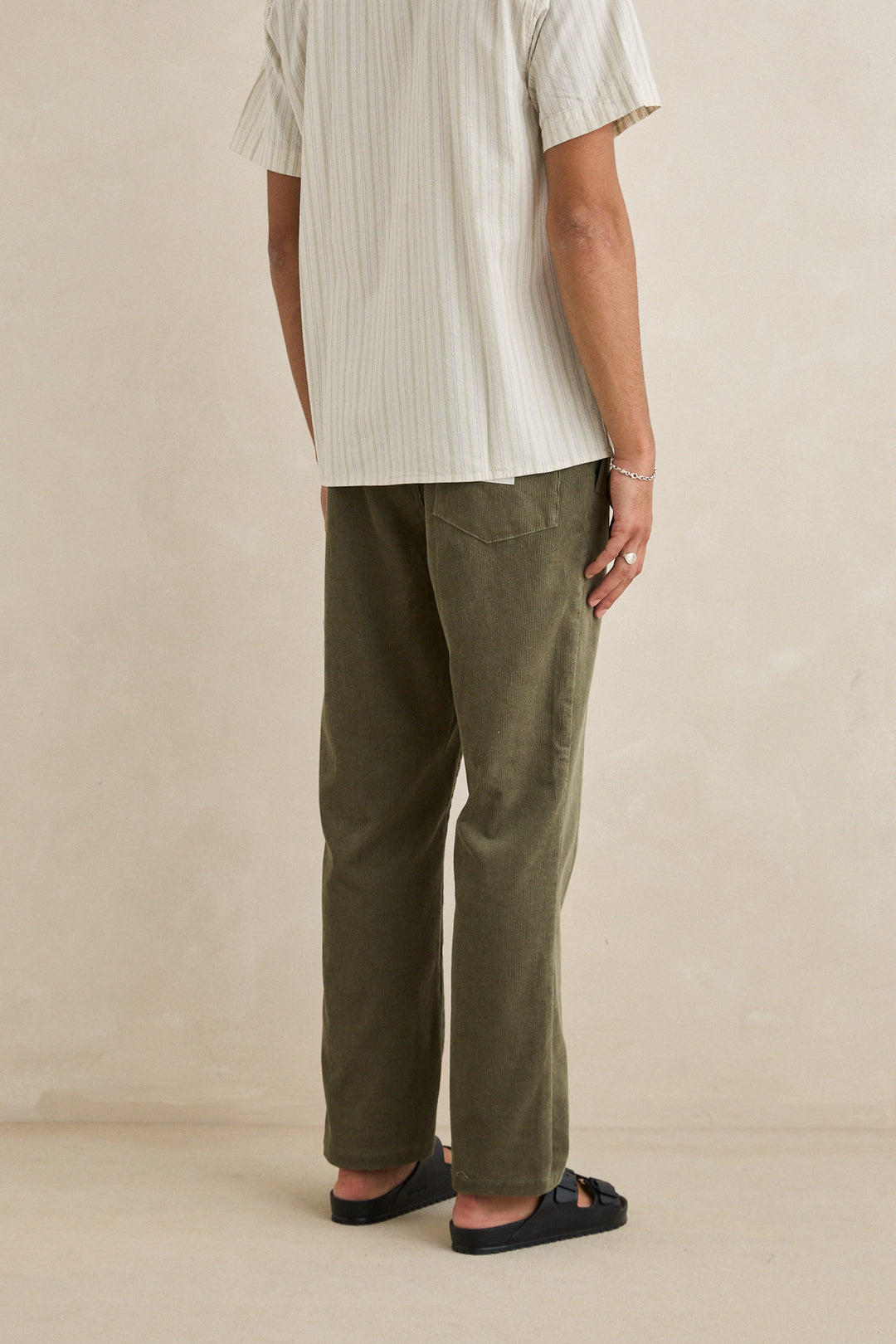 cord jam pant-olive