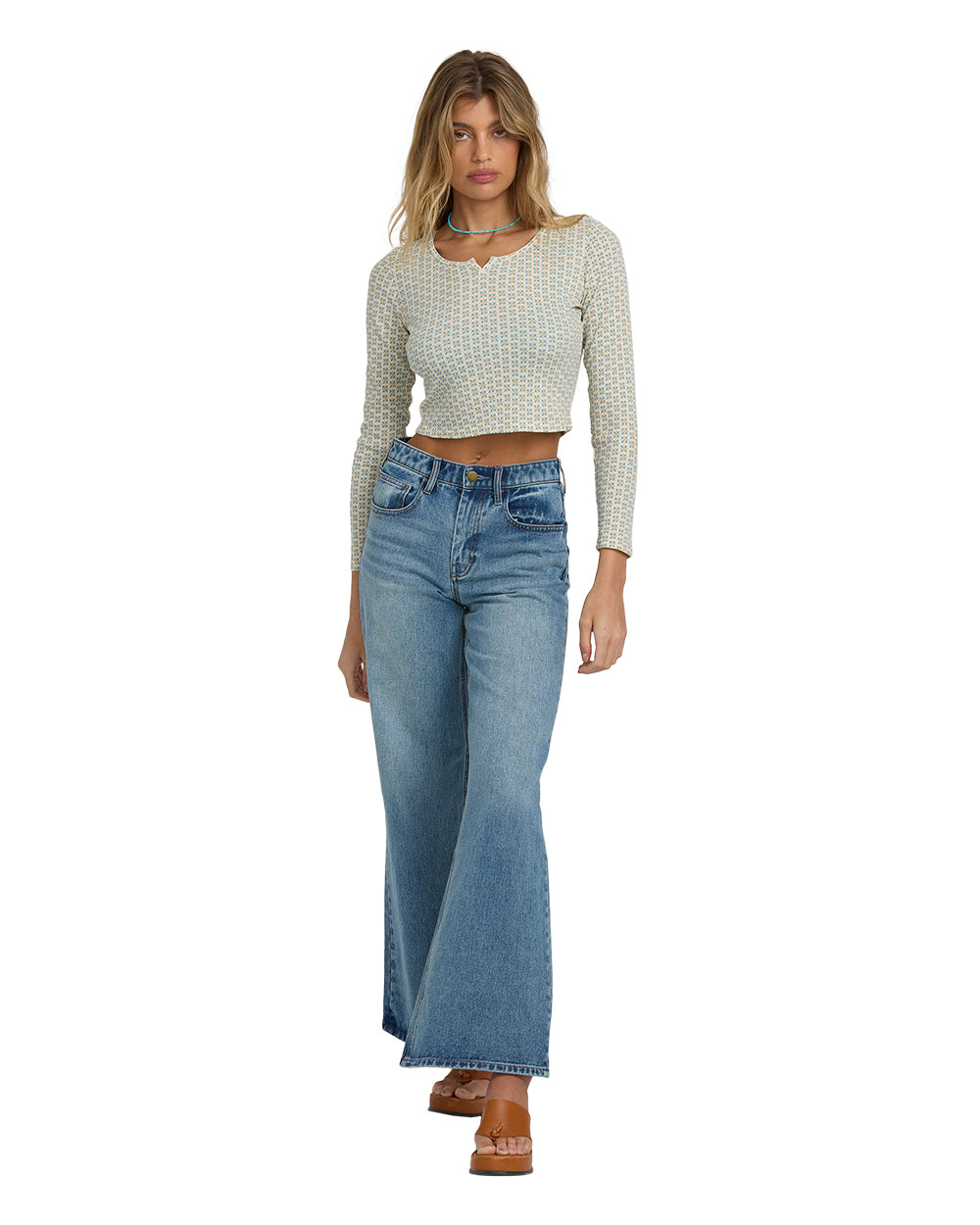 REESE LS THERMAL TOP-MASON BLUE