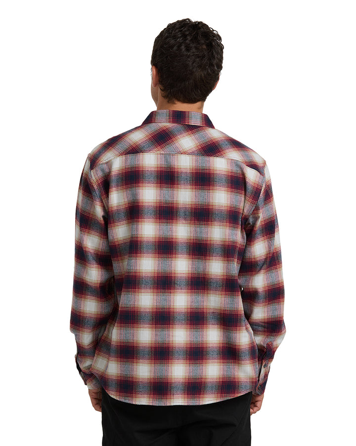 COASTLINE FLANNEL-PLUM