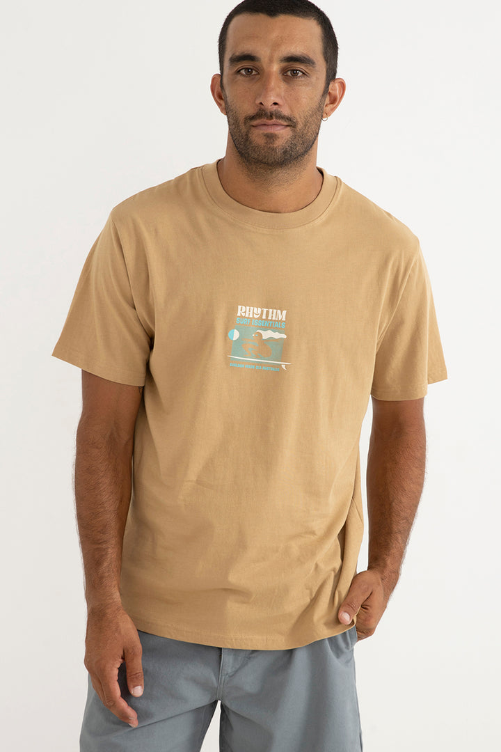 slide ss t-shirt-clay