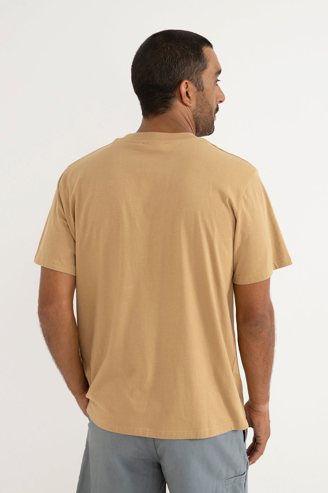 slide ss t-shirt-clay