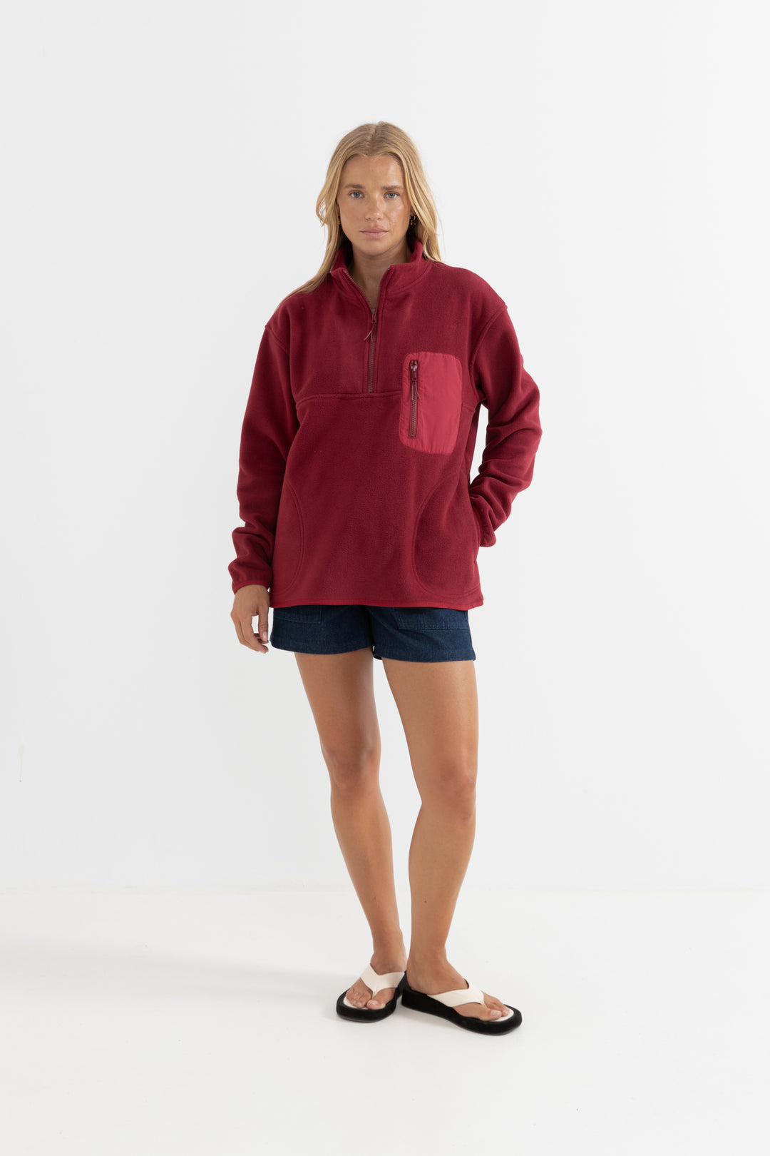 keep me cozy polar fleece-fire