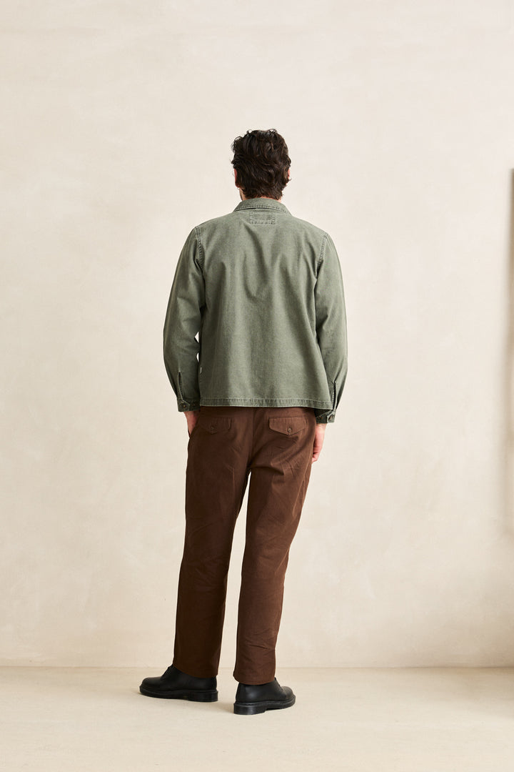 field guide ls shirt-stone