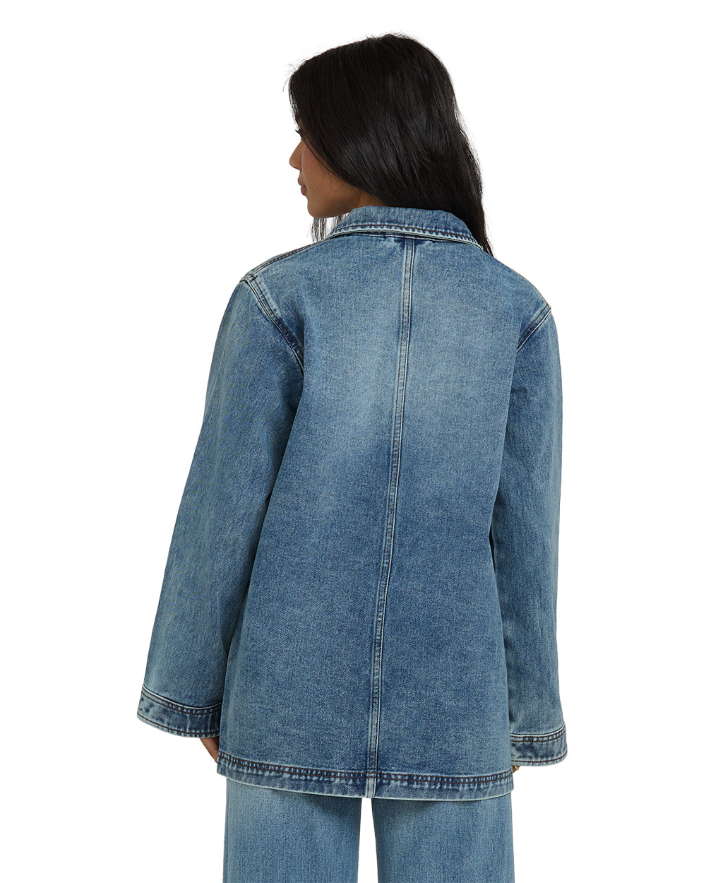 DENIM CHORE COAT-ATLANTIC DEEP