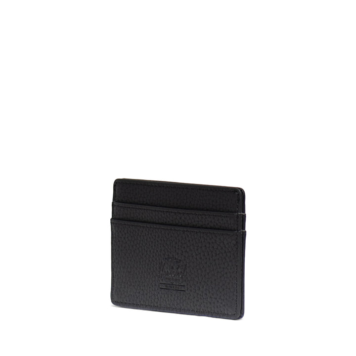 Charlie Cardholder Vegan Leather-Black