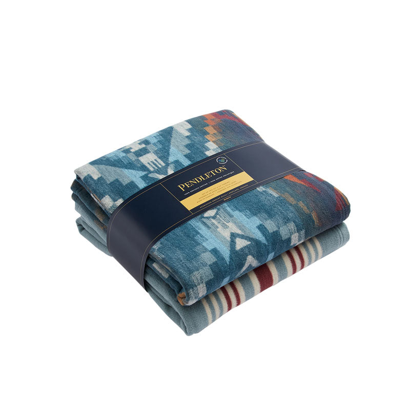 oc throw gift pack set/2-carico lake + stripe, marine