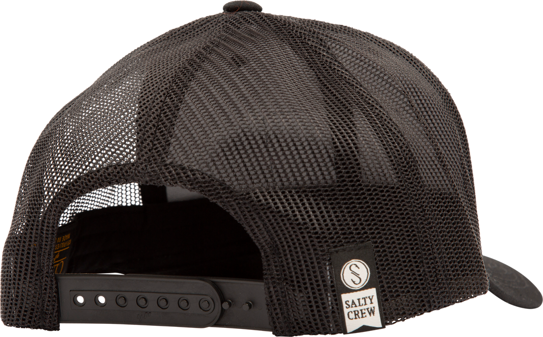 TOPSTITCH RETRO TRUCKER-BLACK