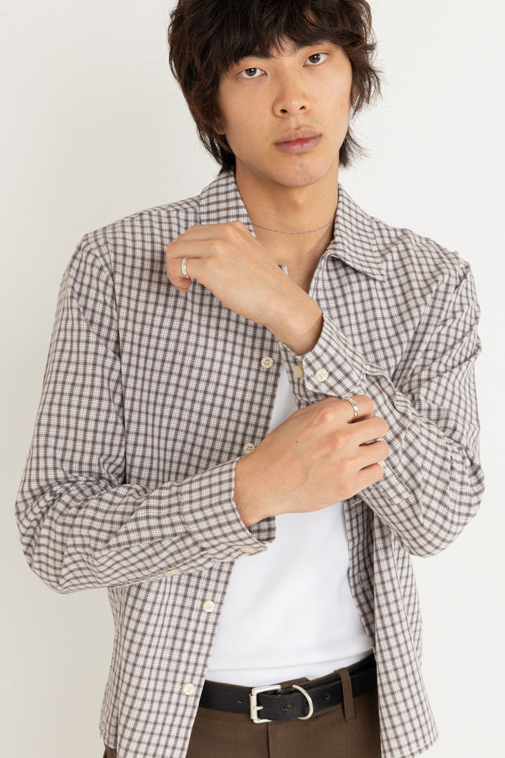 kafe ls shirt-chocolate