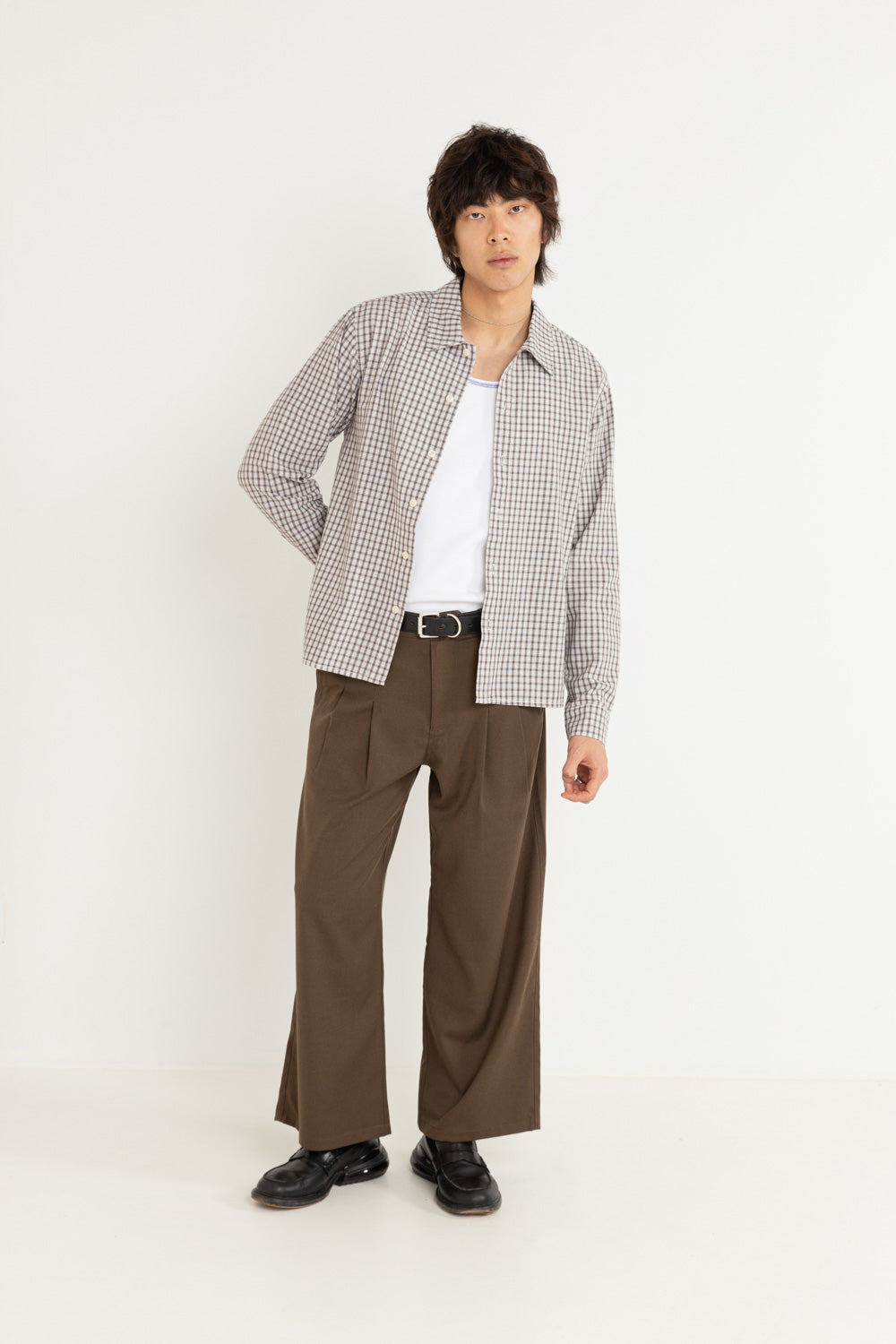 kafe ls shirt-chocolate