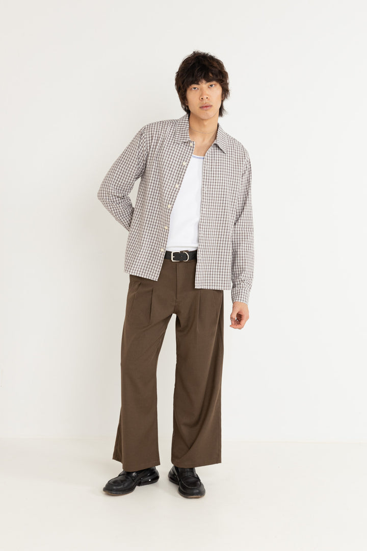 kafe ls shirt-chocolate