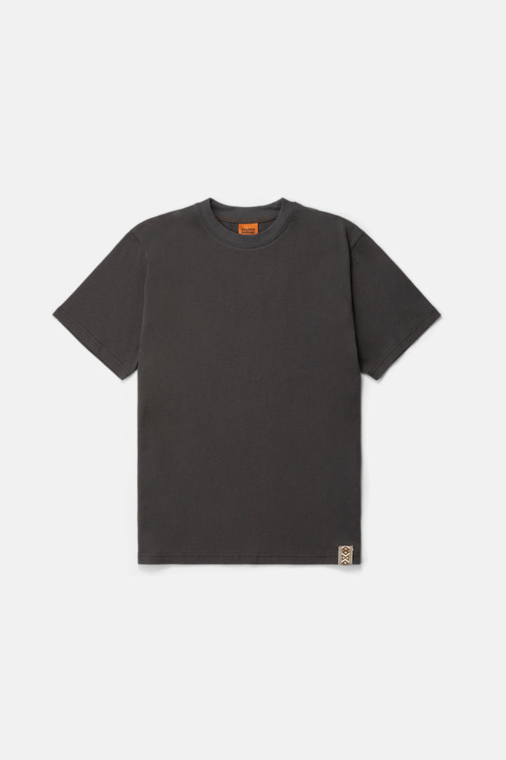 woven vintage ss t-shirt-vintage black