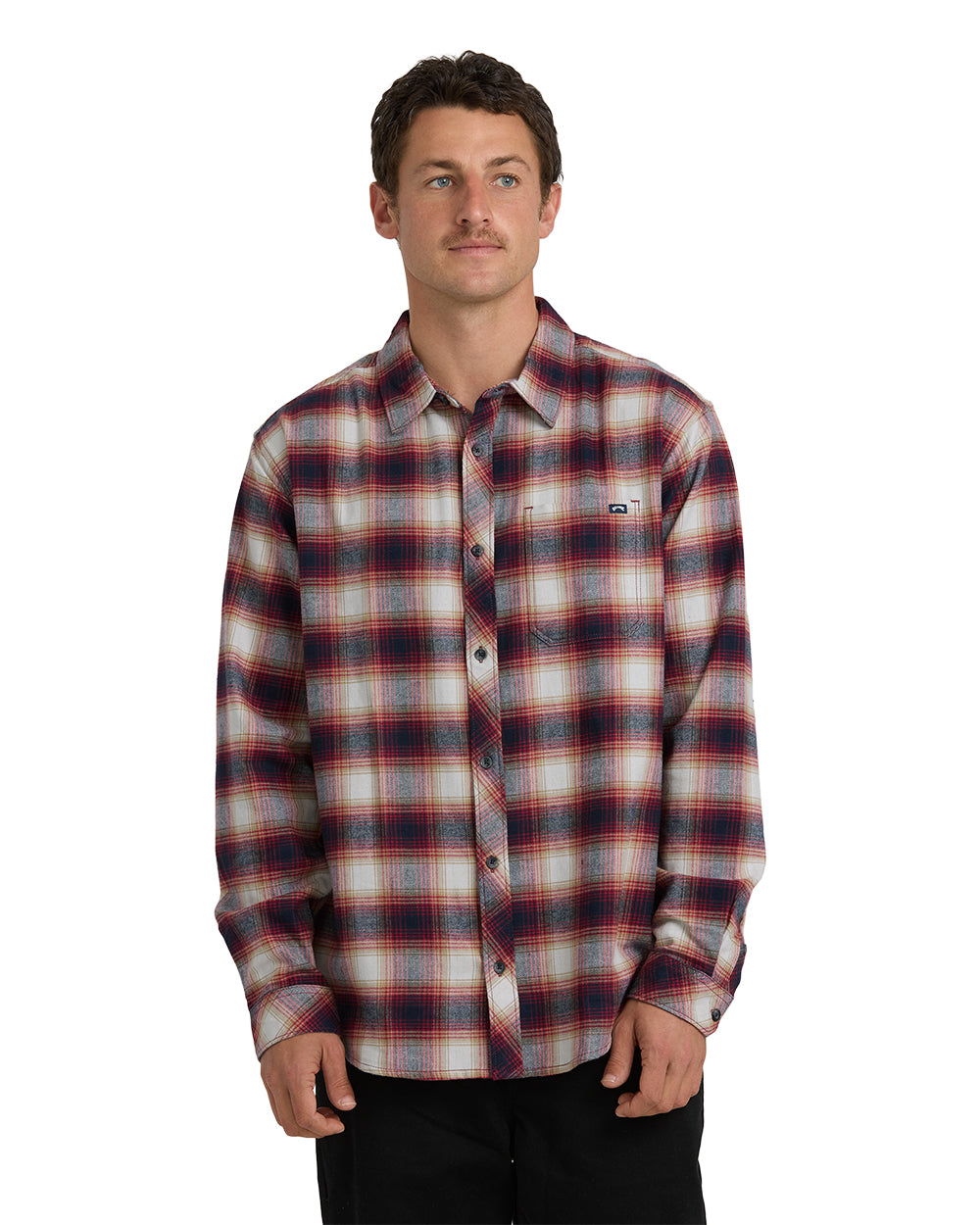 COASTLINE FLANNEL-PLUM