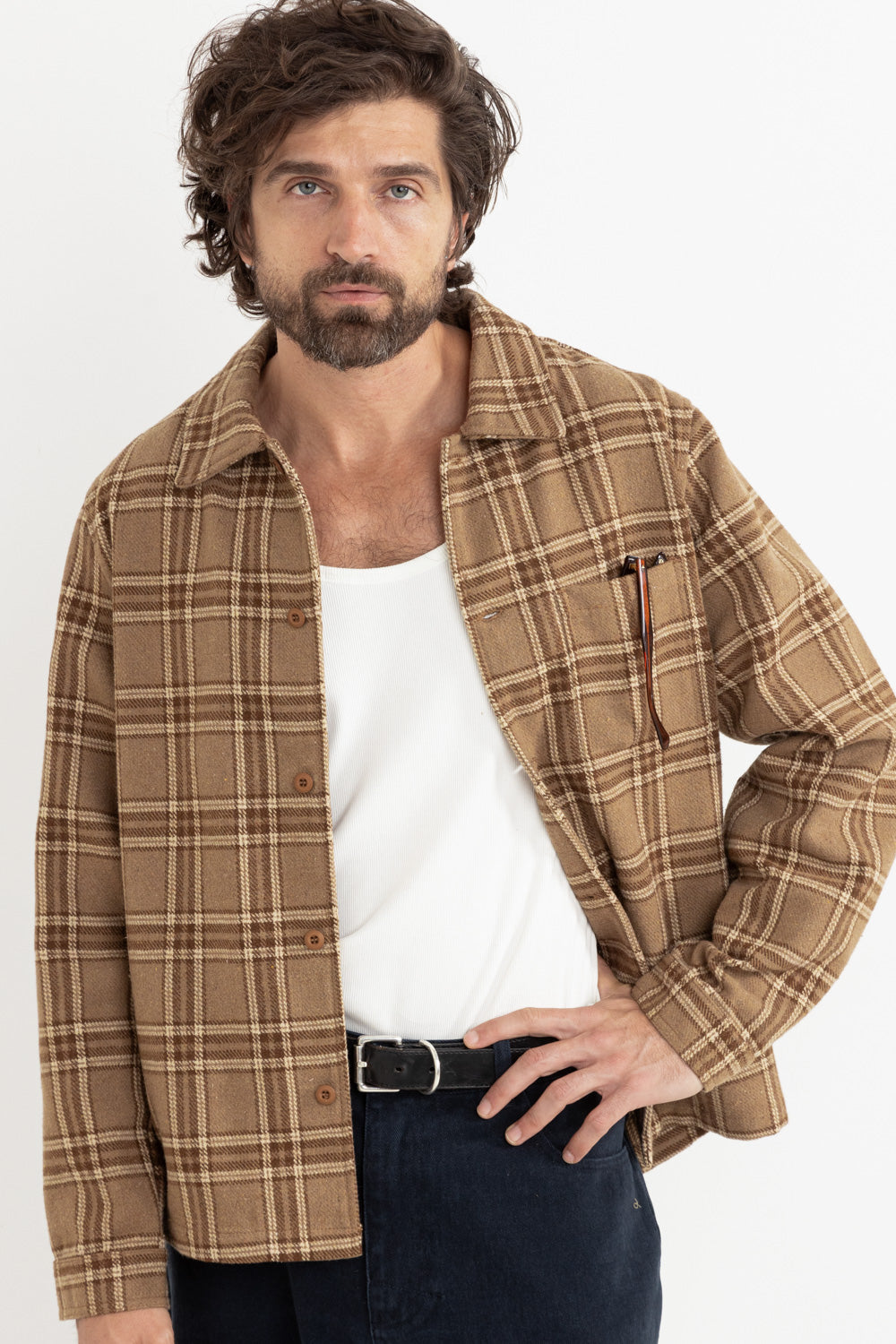 chuck ls shirt-tobacco