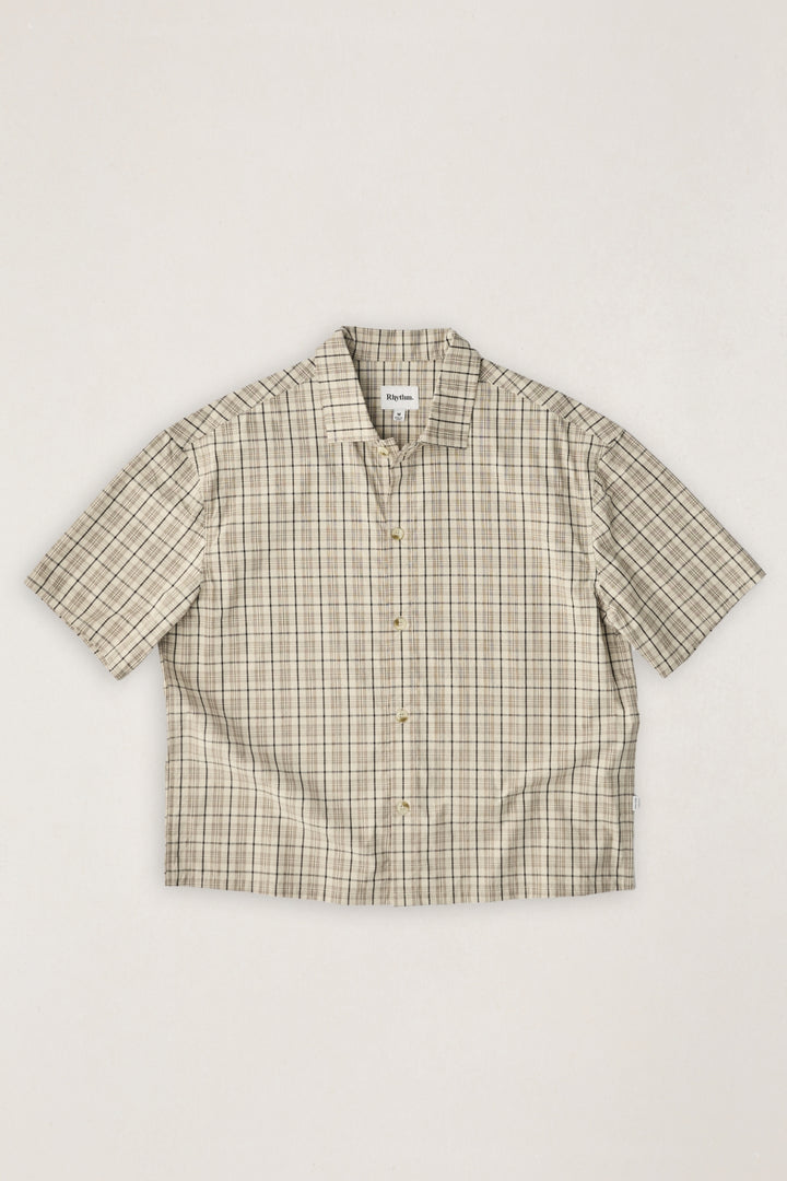 longreach relaxed ss shirt-cream