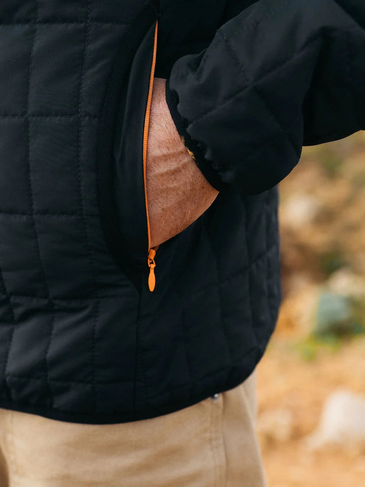 Firecrest Hooded Jacket-Black