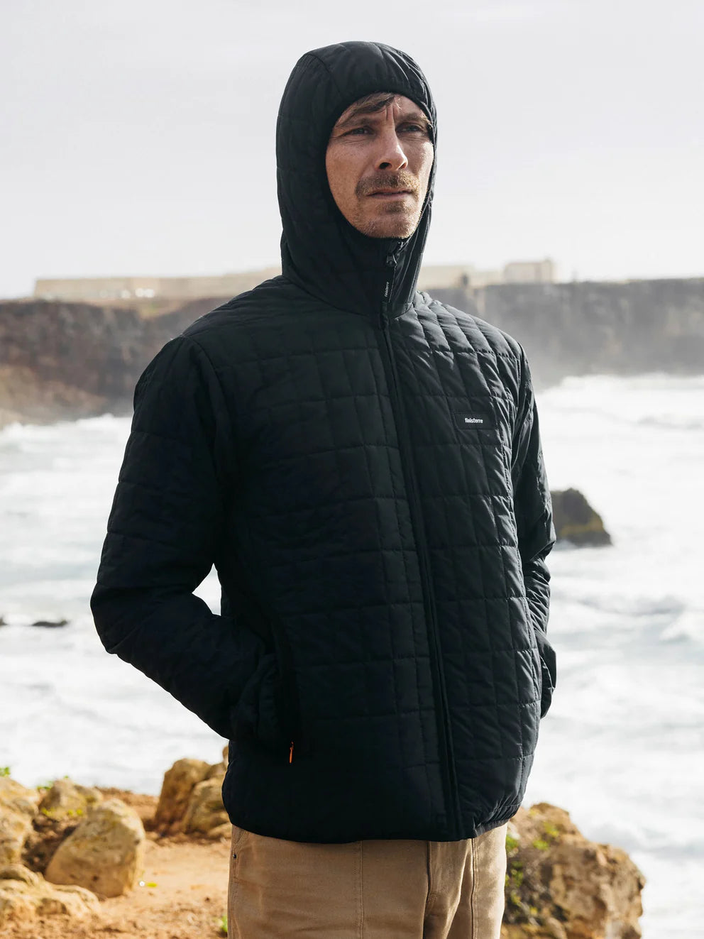 Firecrest Hooded Jacket-Black