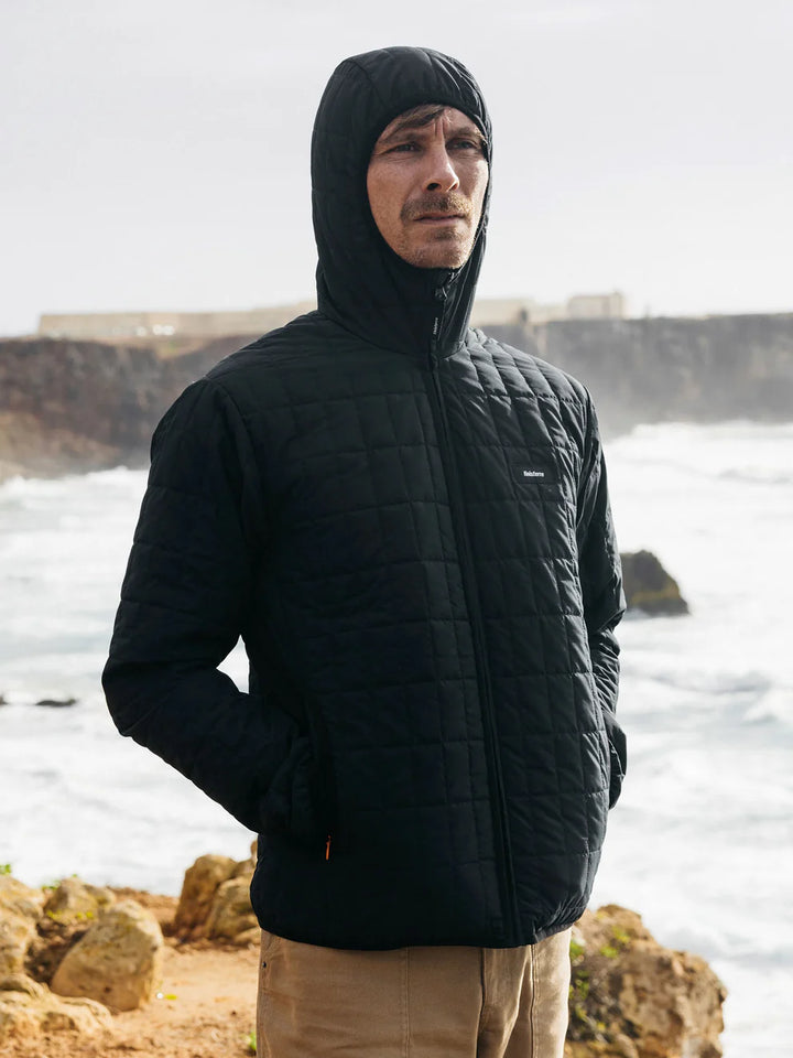 Firecrest Hooded Jacket-Black