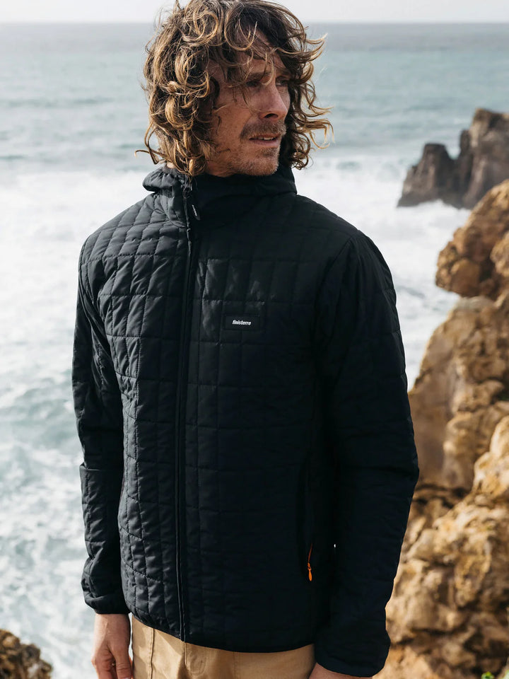 Firecrest Hooded Jacket-Black