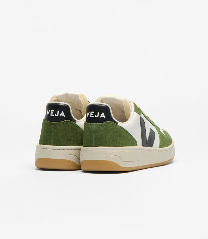 V-10 PRIME LEATHER-WHITE_BLACK_MILITARY GREEN