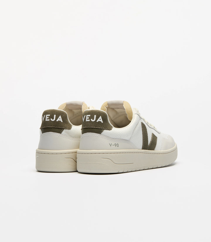 M V-90 B-MESH-WHITE_KAKI