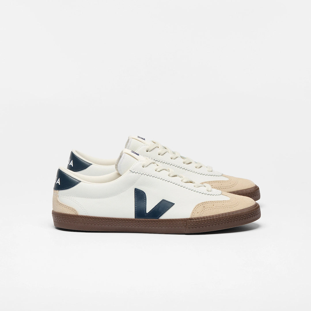 VOLLEY O.T. LEATHER WHITE_NAUTI_BARK