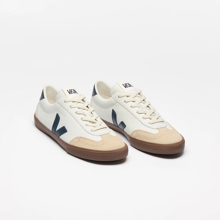 VOLLEY O.T. LEATHER WHITE_NAUTI_BARK