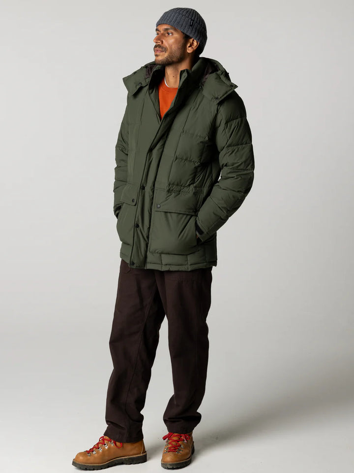 Coastland Insulated Parka-Timber Green