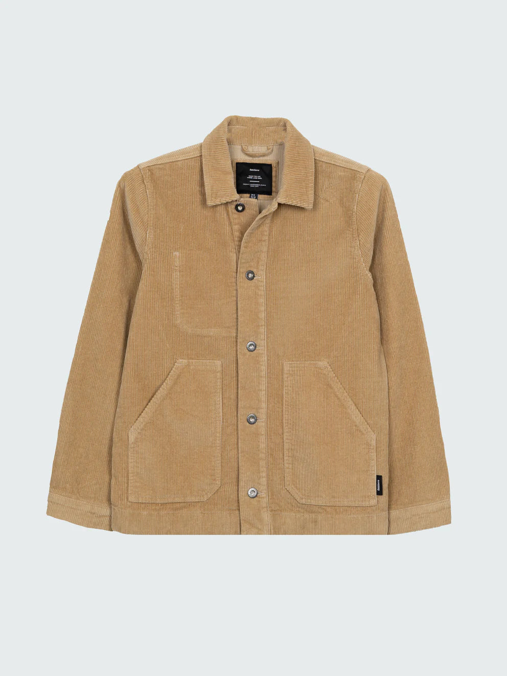 Yarrel Cord Jacket-Flint