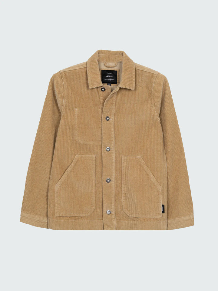 Yarrel Cord Jacket-Flint