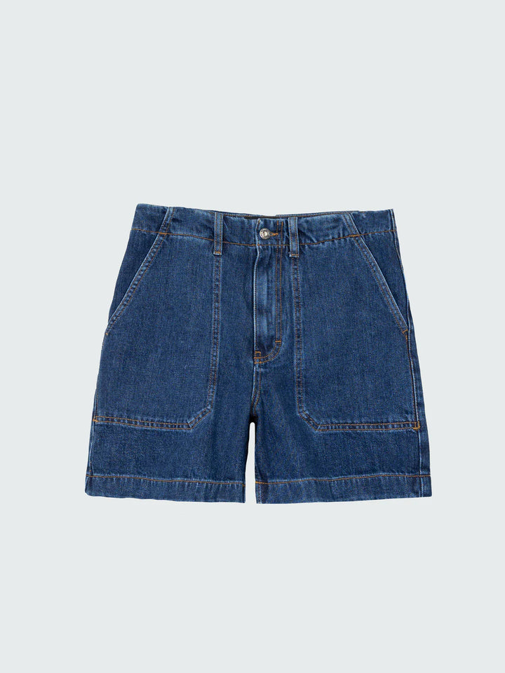Yarrel Denim Short-Dark Indigo Denim